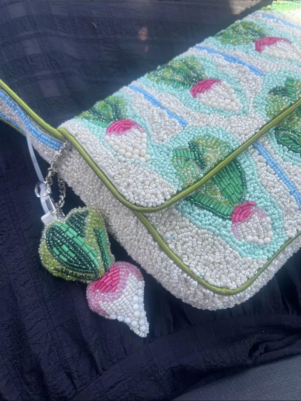 handmade in India hand beaded